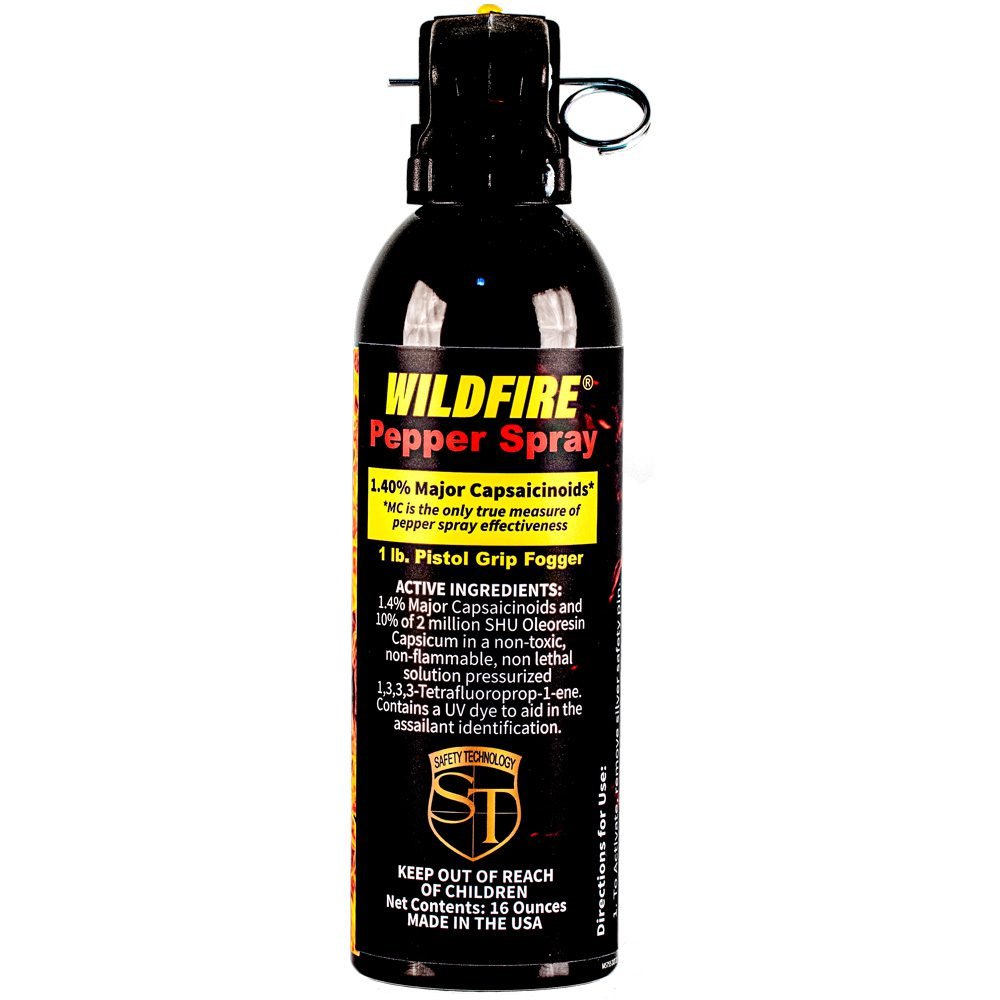 Wildfire 1.4% Mc 1Lb Pepper Spray Pistol Grip Fogger