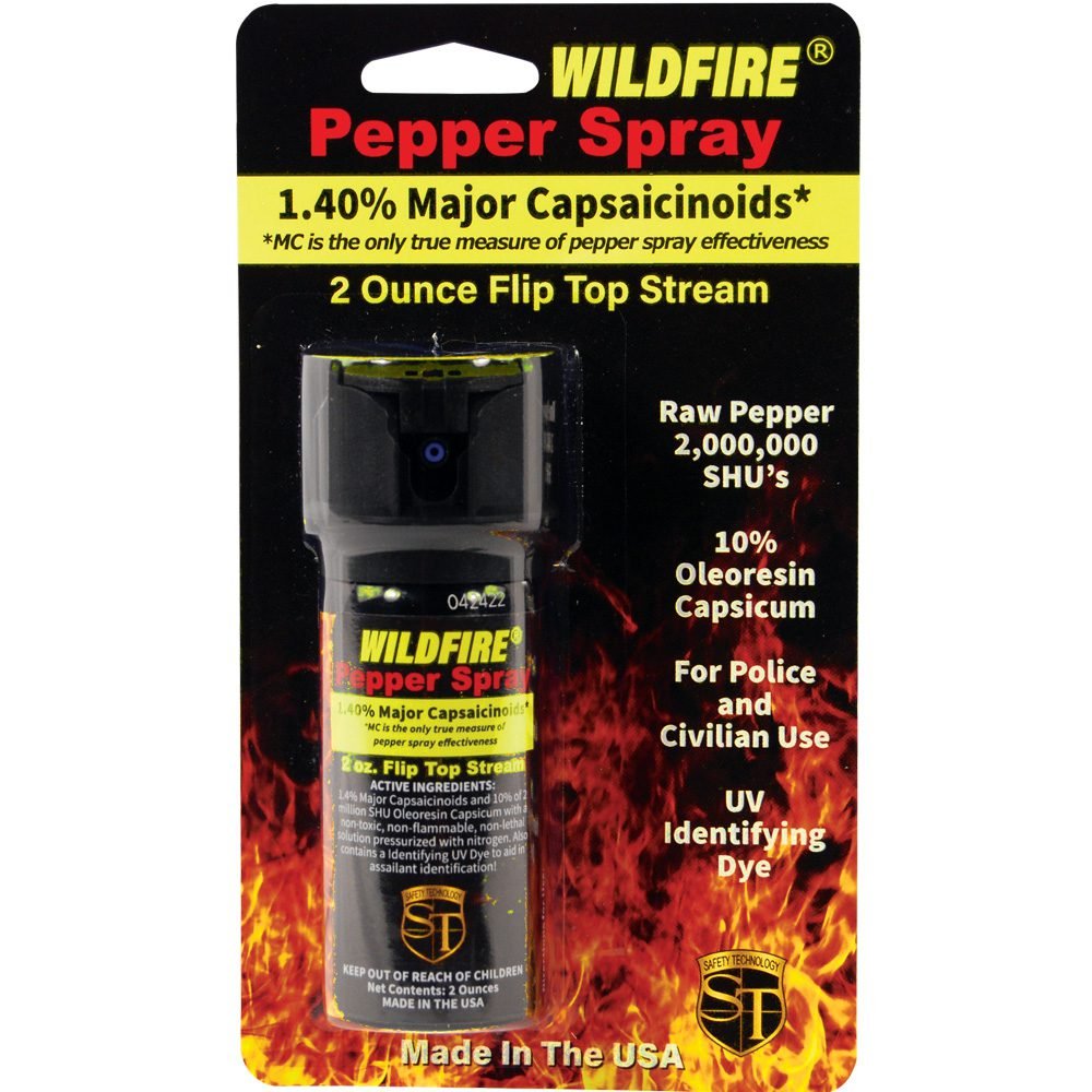 Wildfire 1.4% Mc 2 Oz Pepper Spray Flip Top