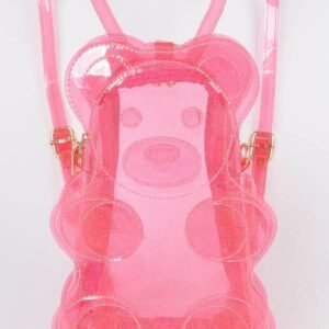 Transparent Teddy Bear Backpack-48078