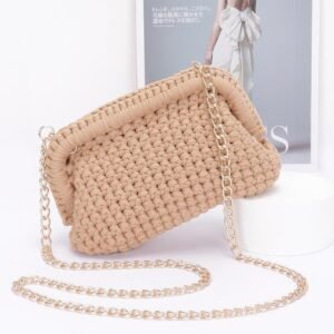 Cotton Braided Clutch-48322