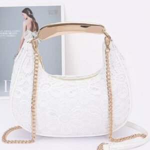 Crochet Crossbody Bag-50172