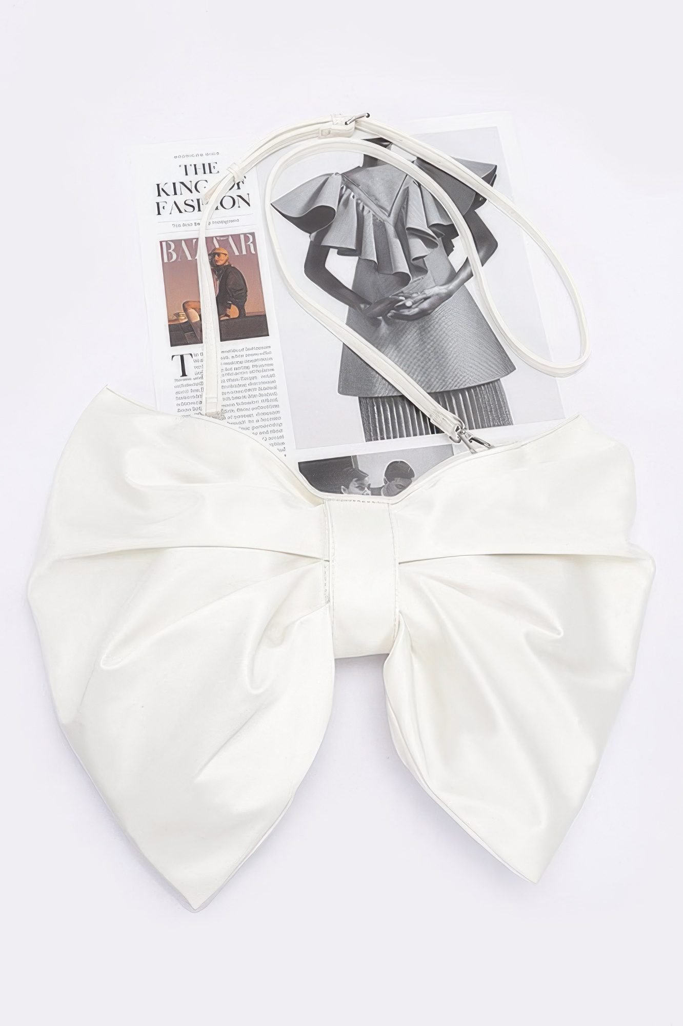 Satin Bow Style Crossbody Bag-50919