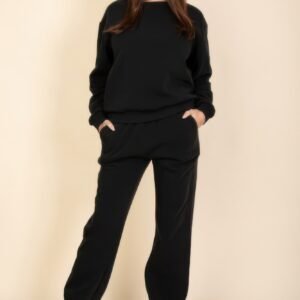 Poly Fleece Elastic Waist Joggers