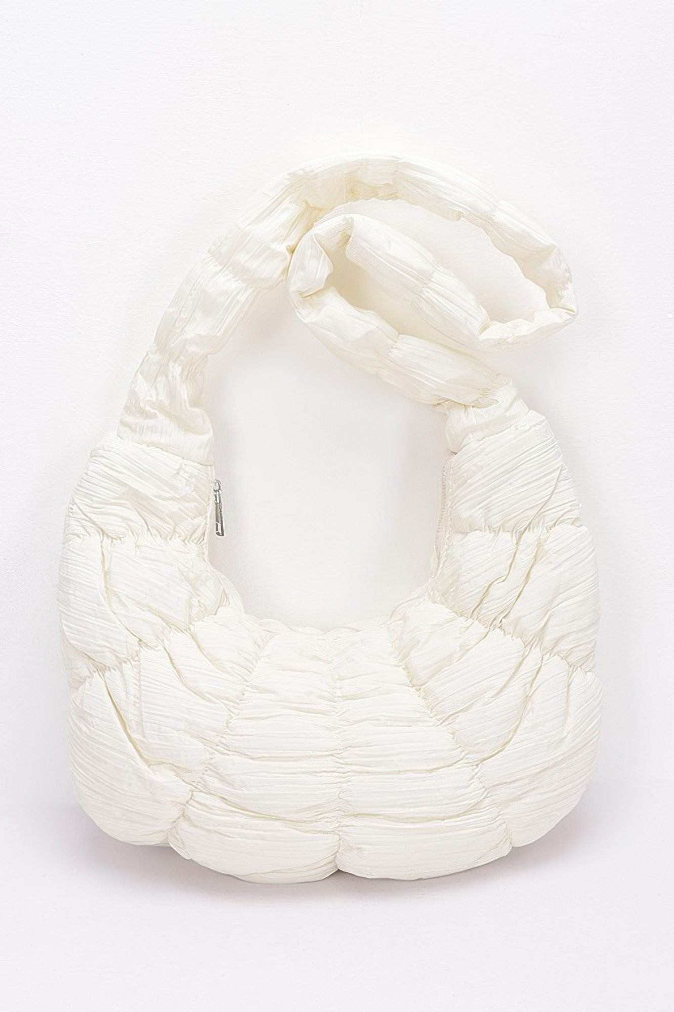 Quilted Nylon Padded Crossbody Bag-52366