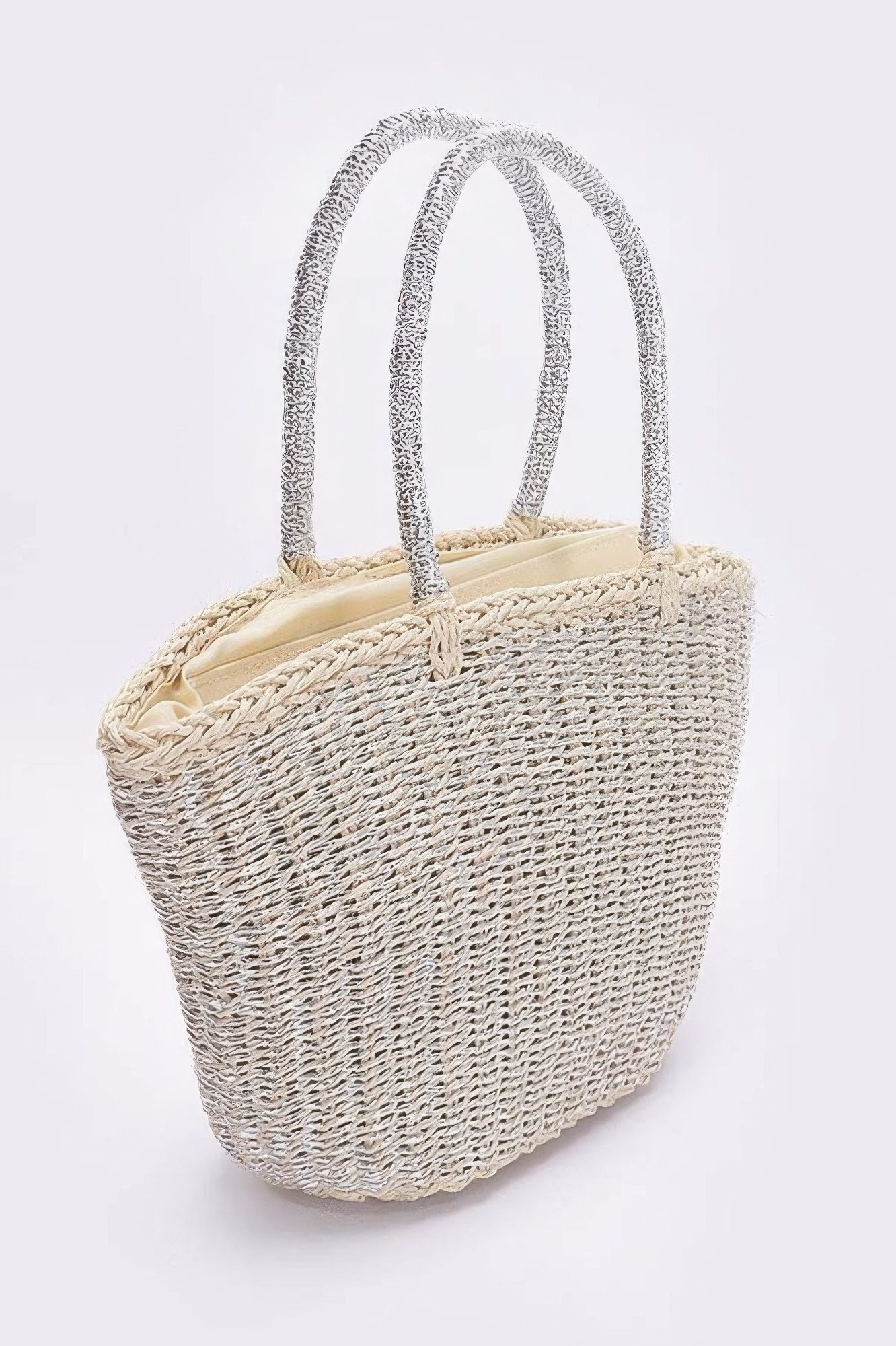 Faux Straw Sunshine Tote-52368