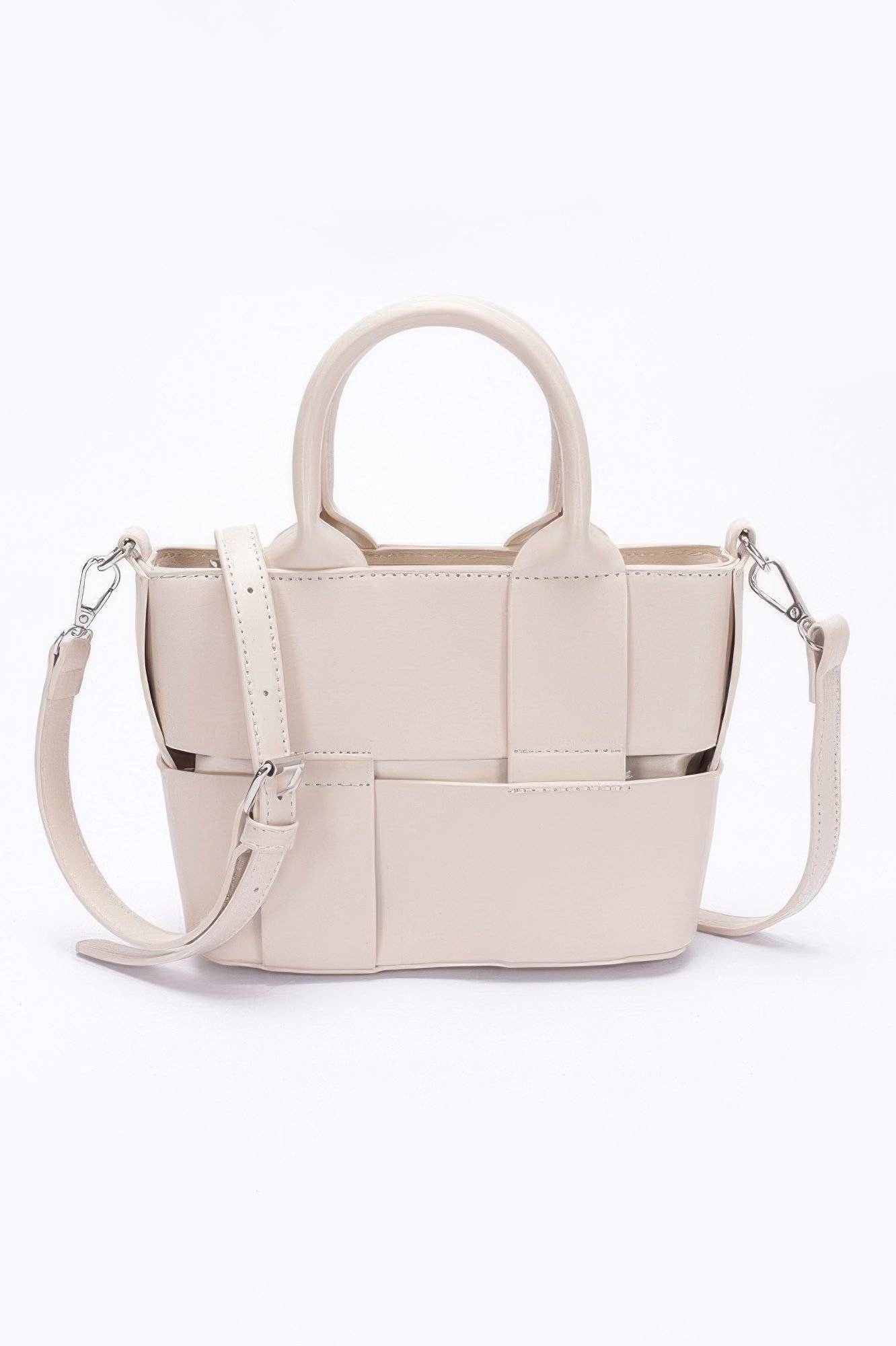 Faux Leather Tote Bag-52372