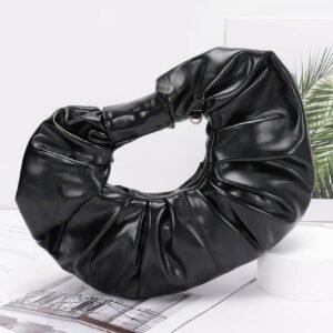 Metallic Hobo Bag W/Chain-52395