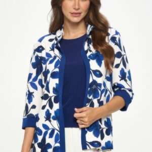 Damboru Print Contrast Jacket-53246