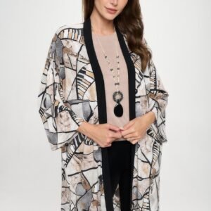Long Contrast Jacket-53303