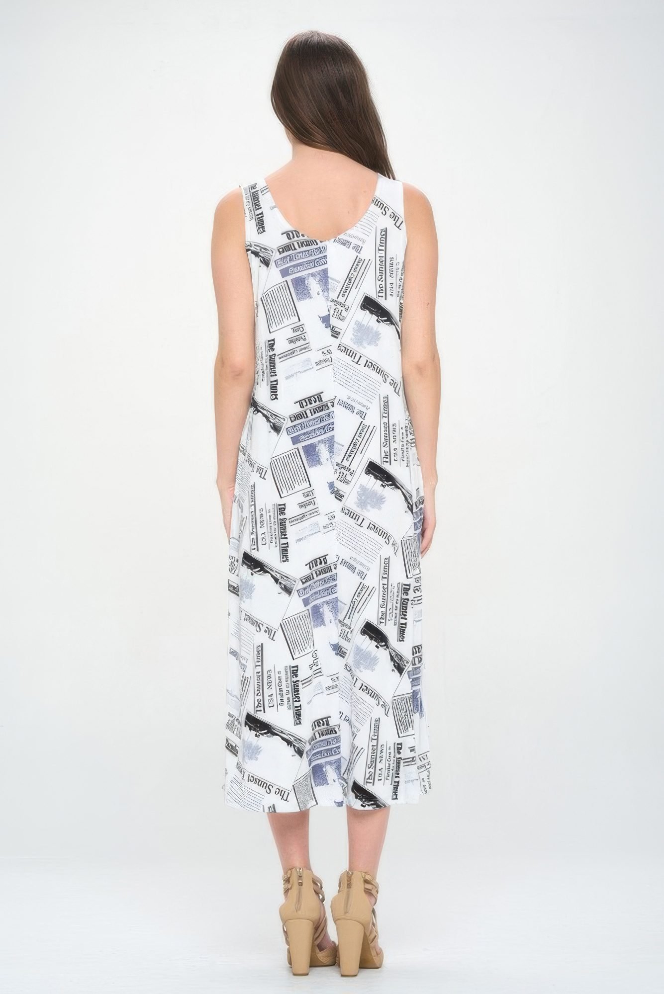 Bns Print Tank Long Dress-53600