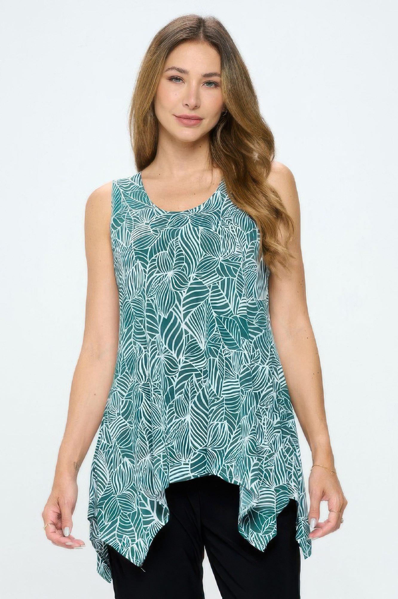 Hit Handkerchief Hem Tank-53653