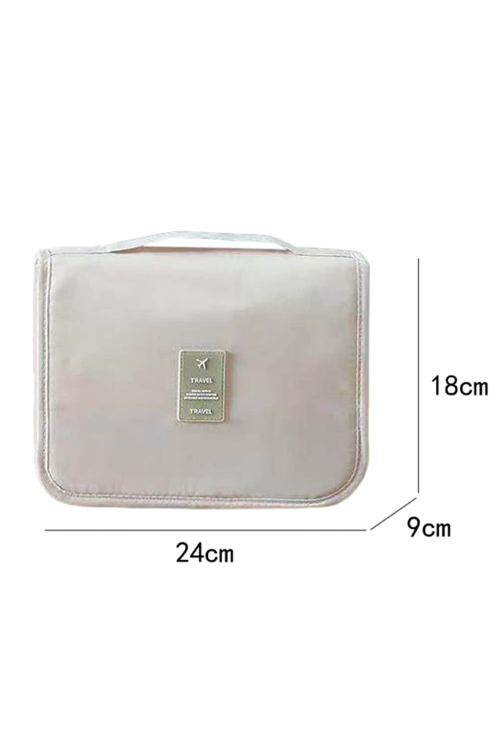 Apricot Multi-Functional Make Up Organizer Travel Toiletry Bag