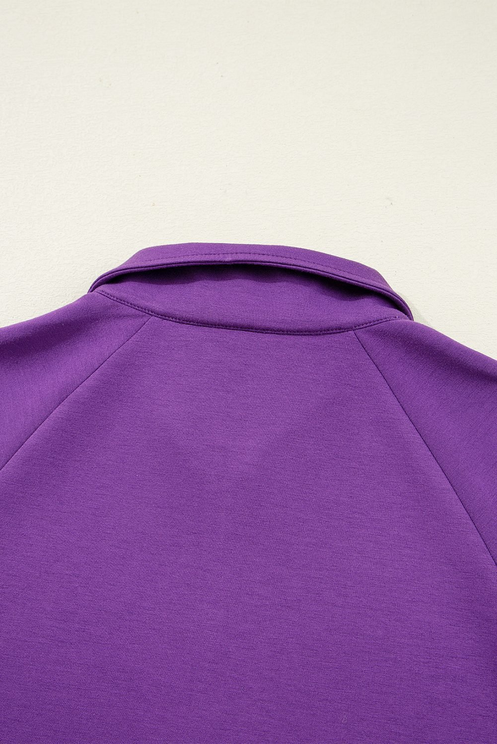 Wisteria Half Zip Sporty Pullover Mini Skirt 2Pcs Outfit