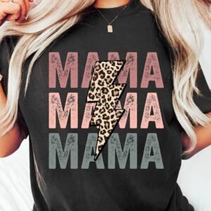 Black Mama Bolt Graphic Tee