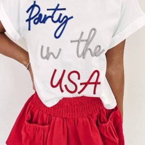 White Party In The Usa Graphic T Shirt