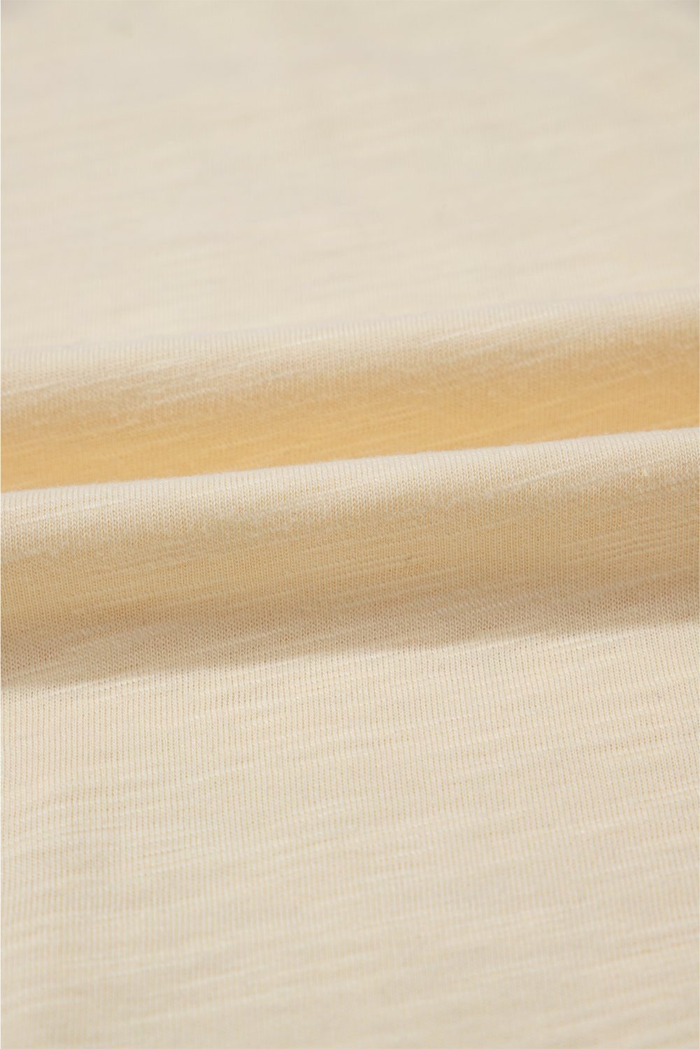Beige Solid Color Tank Top And Smocked Waist Pants Set