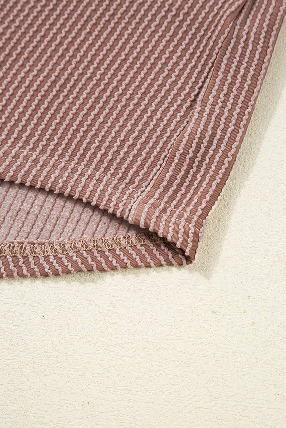 Dark Khaki Leopard Patched Twisted Ribbed Western Casual Shacket