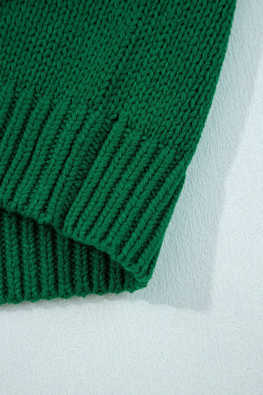 Evergreen Plaid Bow Graphic Christmas Sweater