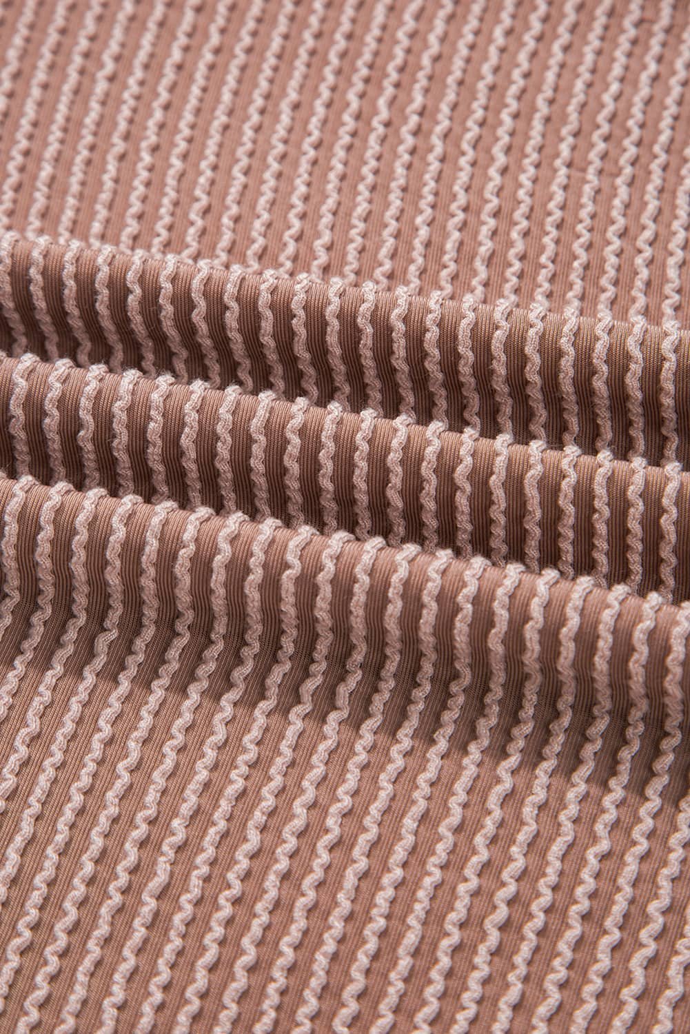 Dark Khaki Leopard Patched Twisted Ribbed Western Casual Shacket