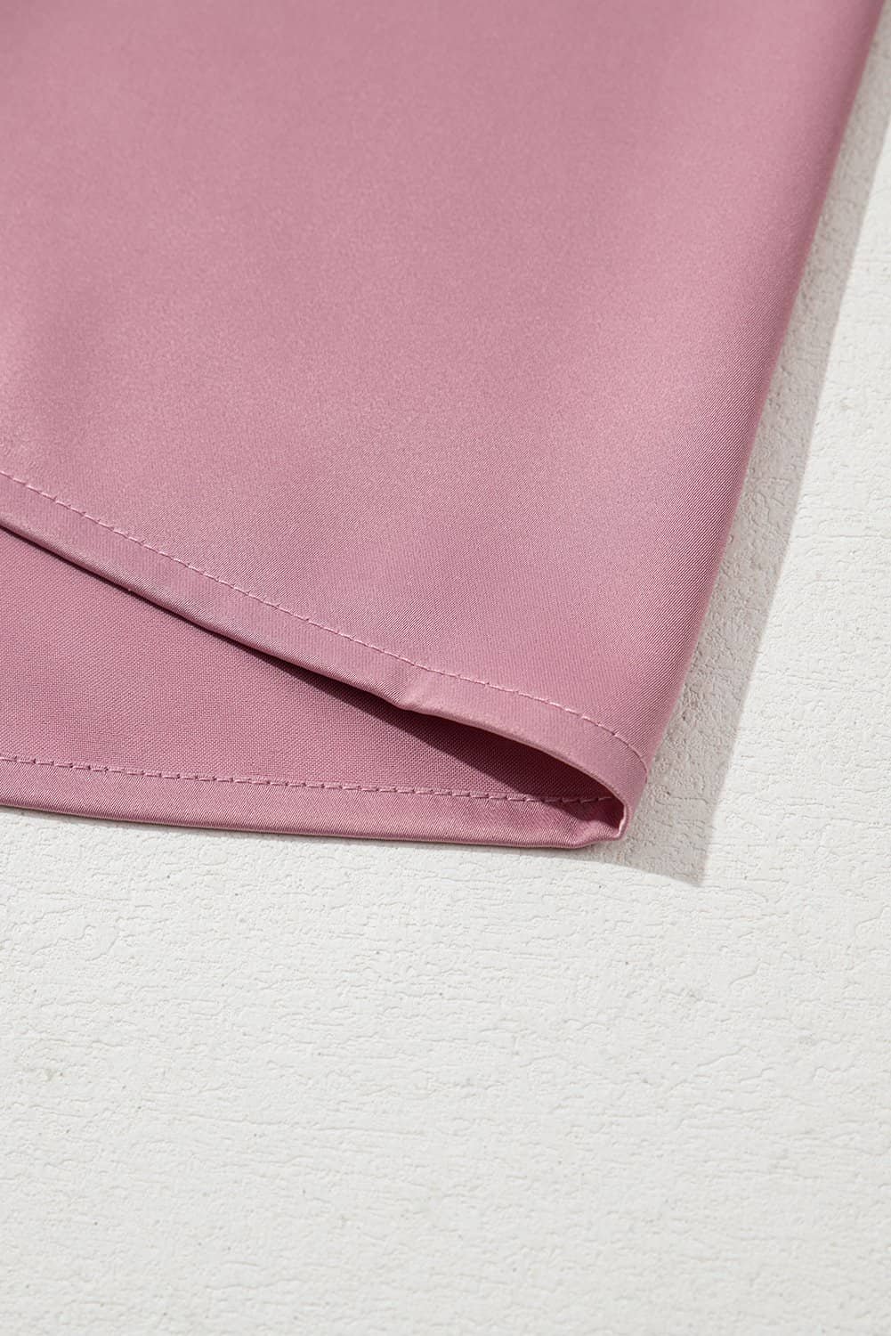 Toadstool Satin Ruffle Sleeve Top