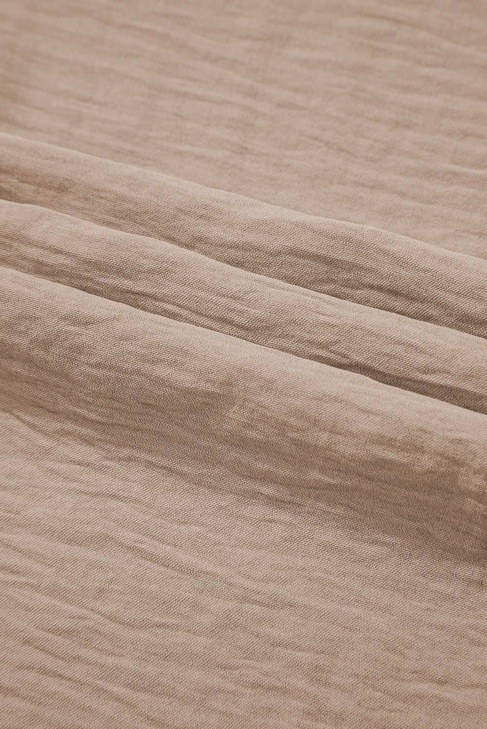 Goat Buttoned Vest Drawstring Wide Leg Pants 2Pcs Set