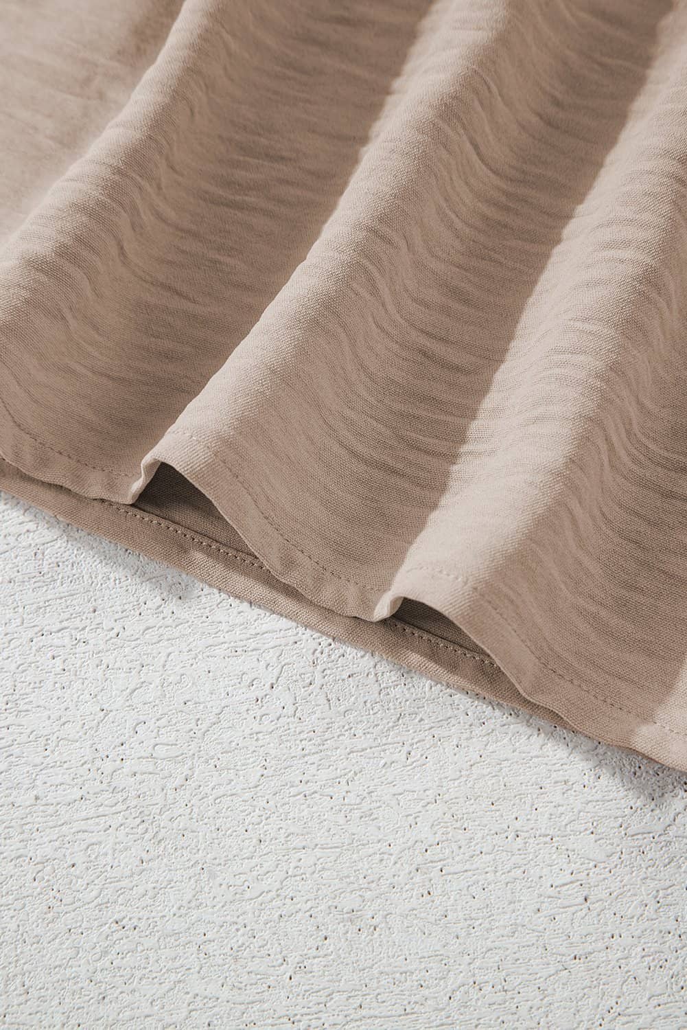 Goat Buttoned Vest Drawstring Wide Leg Pants 2Pcs Set