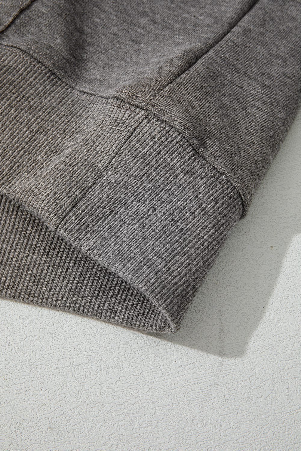 Dark Grey Cute Halloween Ghost Print Mineral Wash Oversize Hoodie