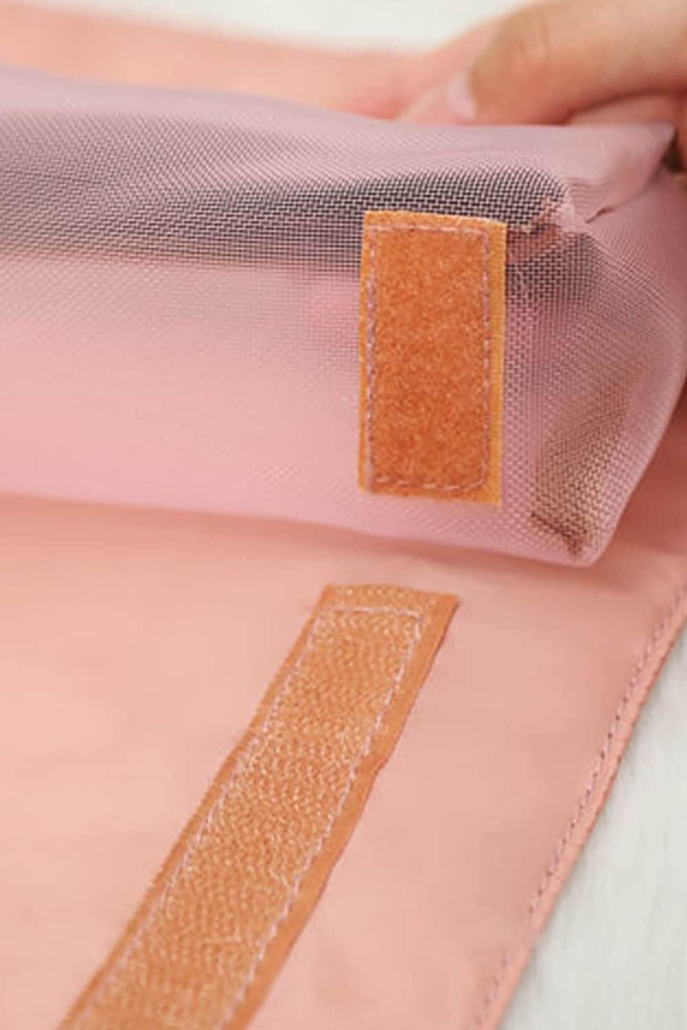 Pink Leegoo Peint Detachable 4-In-1 Foldable Makeup Bag
