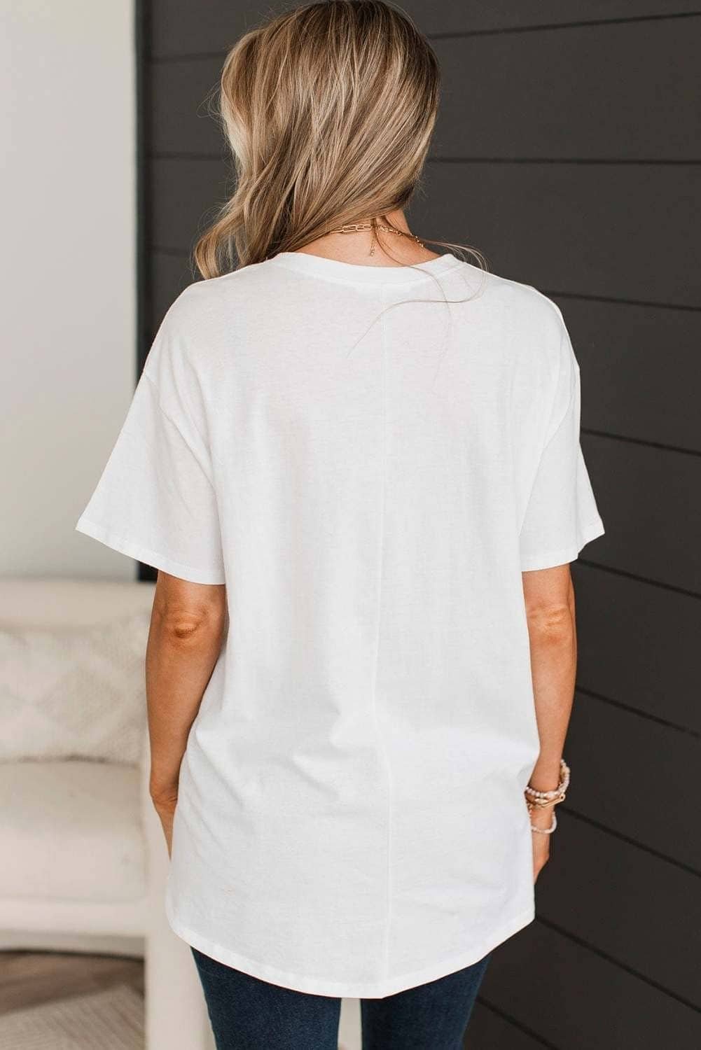White 1776 Usa Vintage Graphic T Shirt