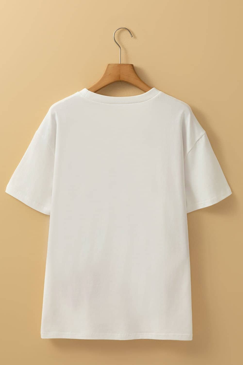 White Flower Market Graphic T Shirt