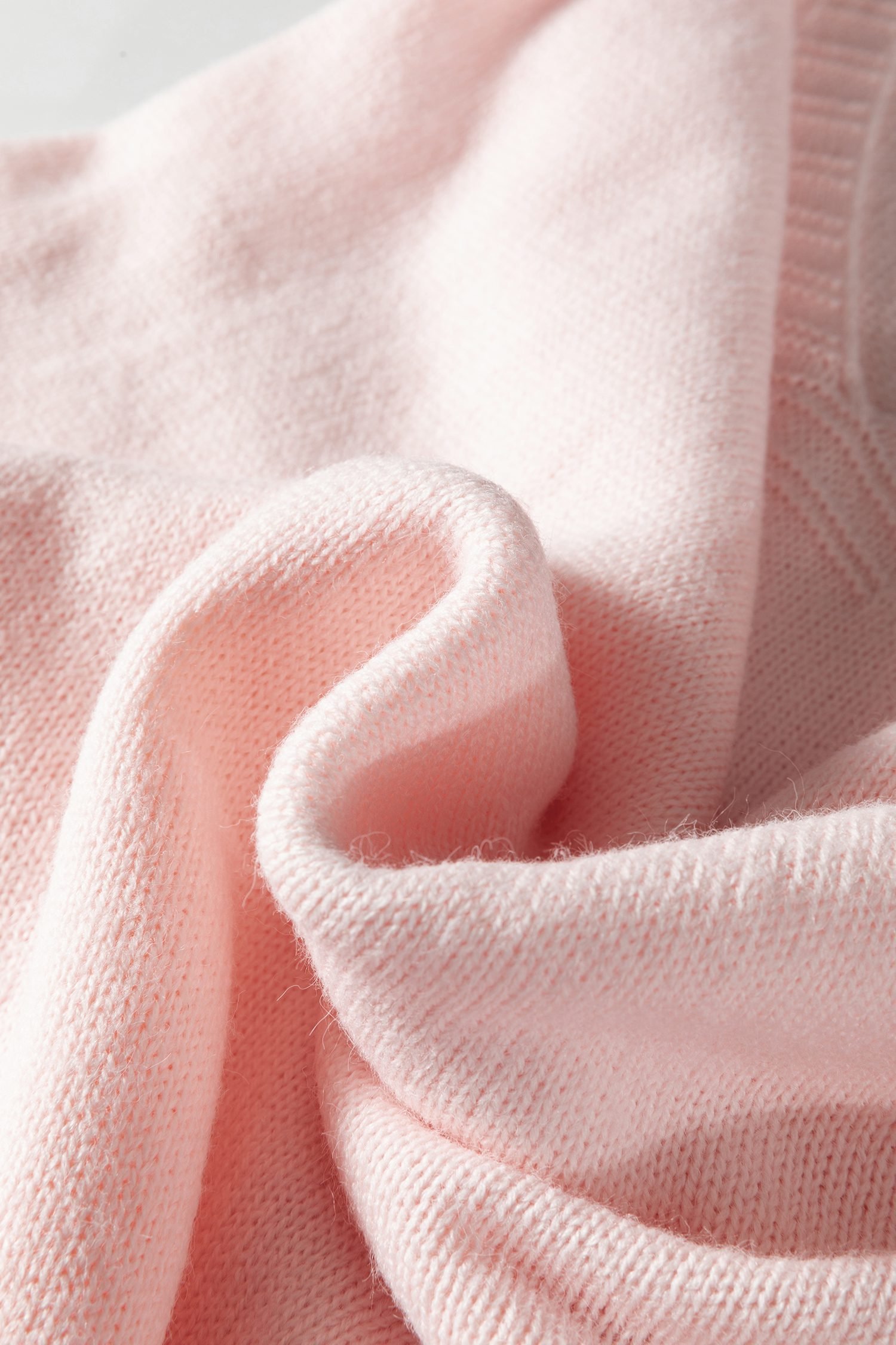 Delicacy Ribbed Deep V Neckline Front Pocketed Loose Tunic Sweater Vest - Image 5