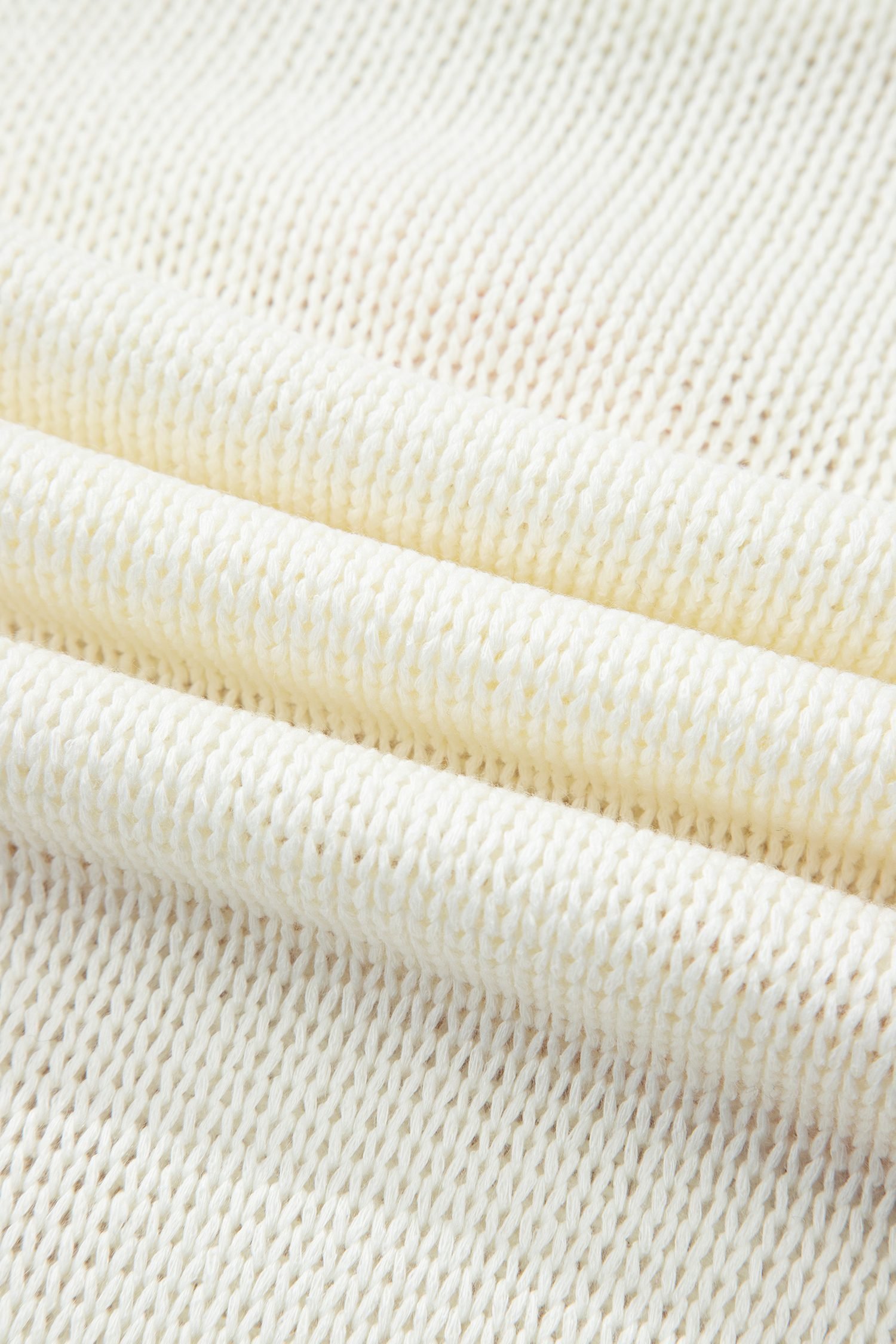 White Short Sleeve Knit Contrast Bow Knot Loose Sweater - Image 11