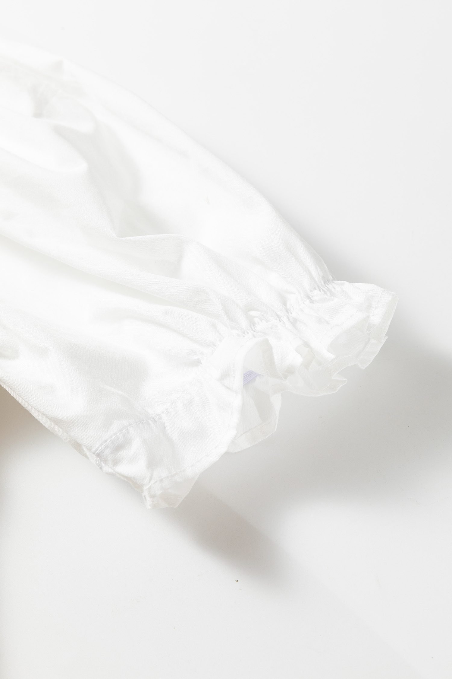 Light French Beige Round Neck Knit Contrast Short Sleeve Patchwork Sweater Top - Image 11