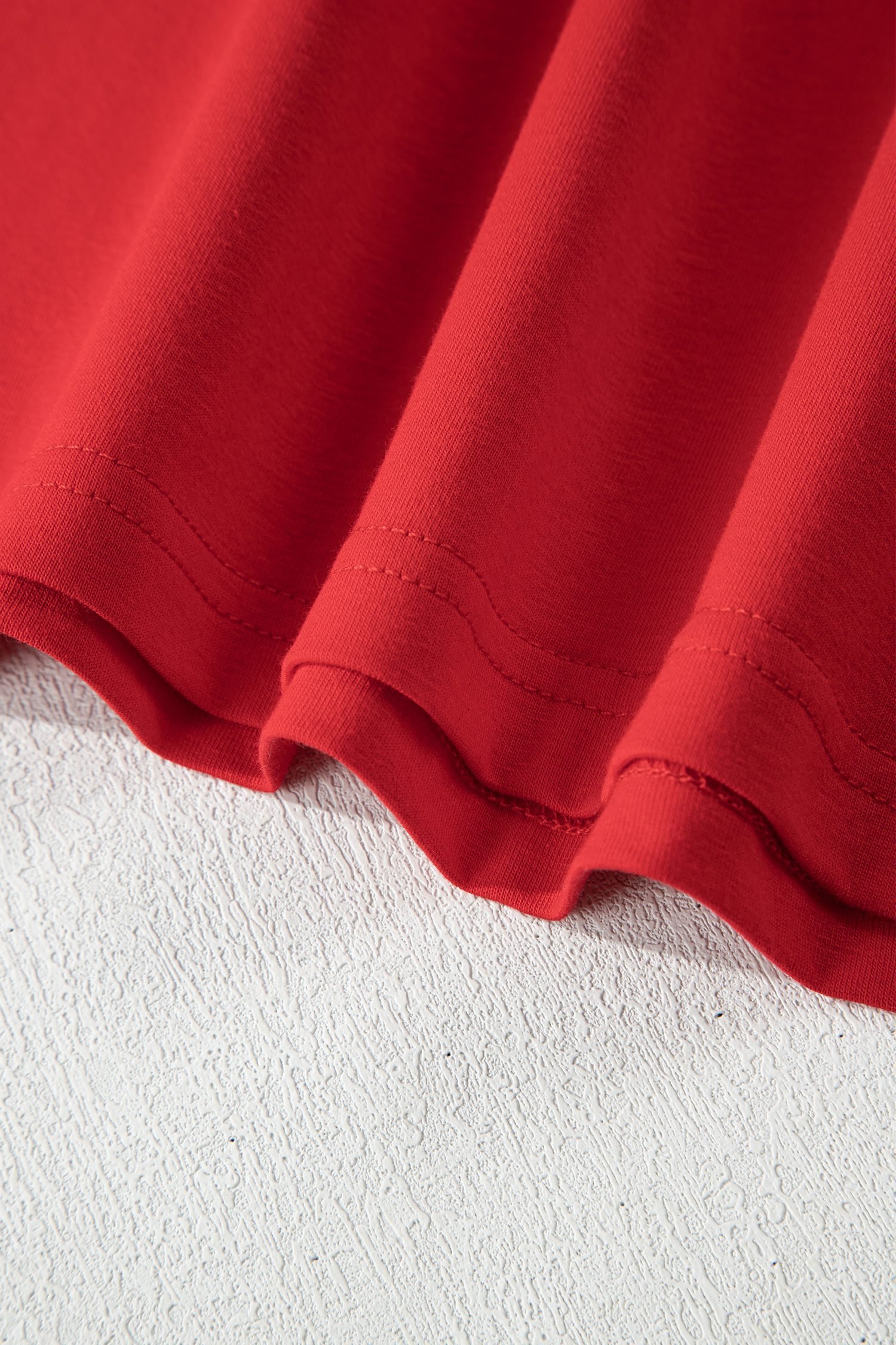 Fiery Red Stars Stripes Short Puff Sleeve Top - Image 11