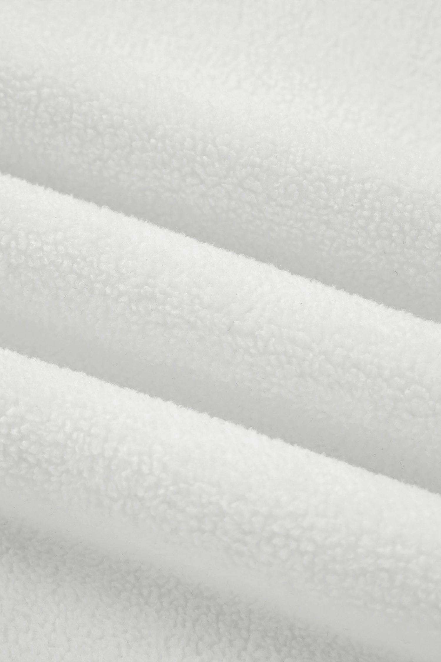 White Oversize Drop Shoulder Reversible Mock Neck Sweatshirt - Image 20