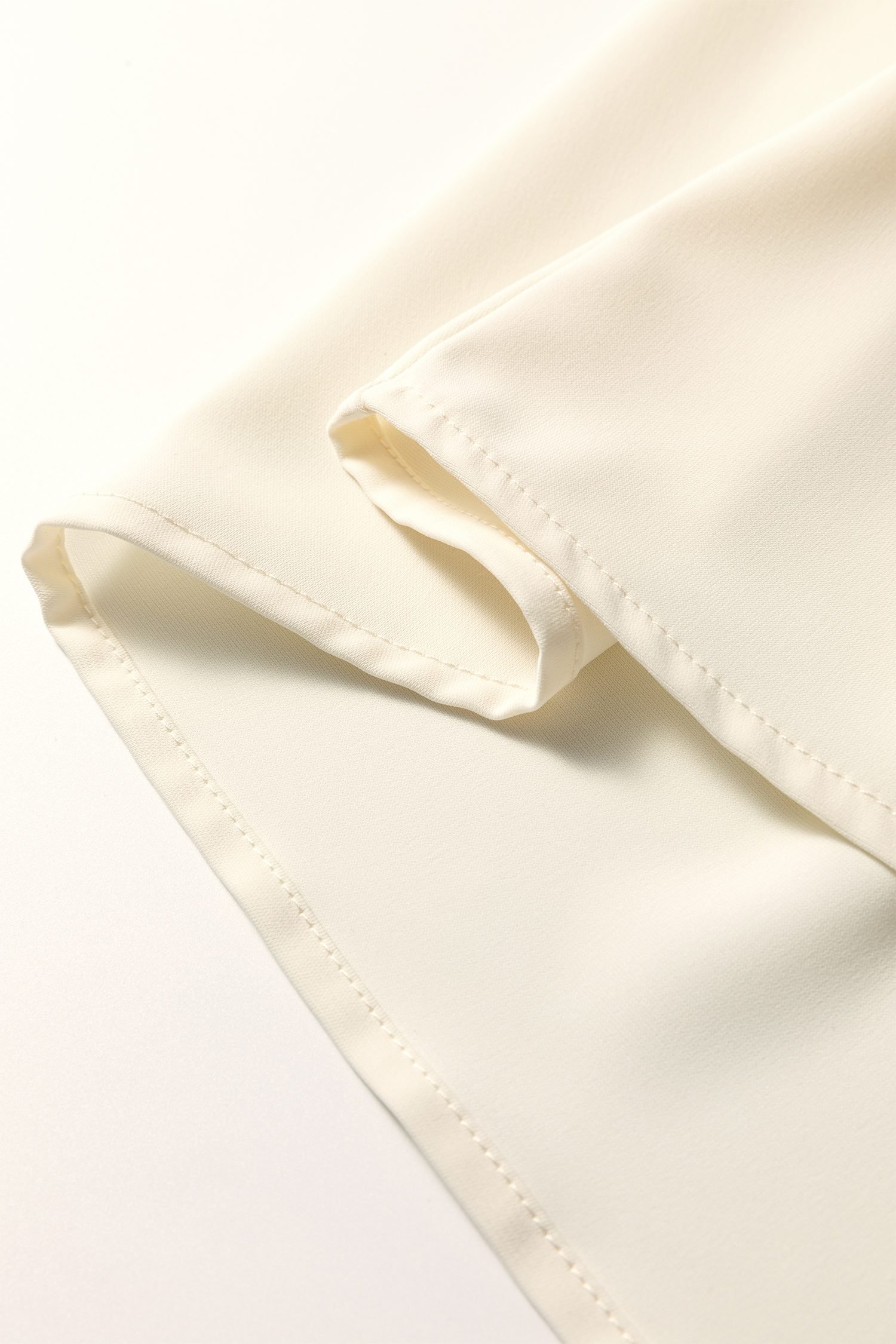 Jet Stream Leopard Patchwork Trim Split Neck Short Sleeve Blouse