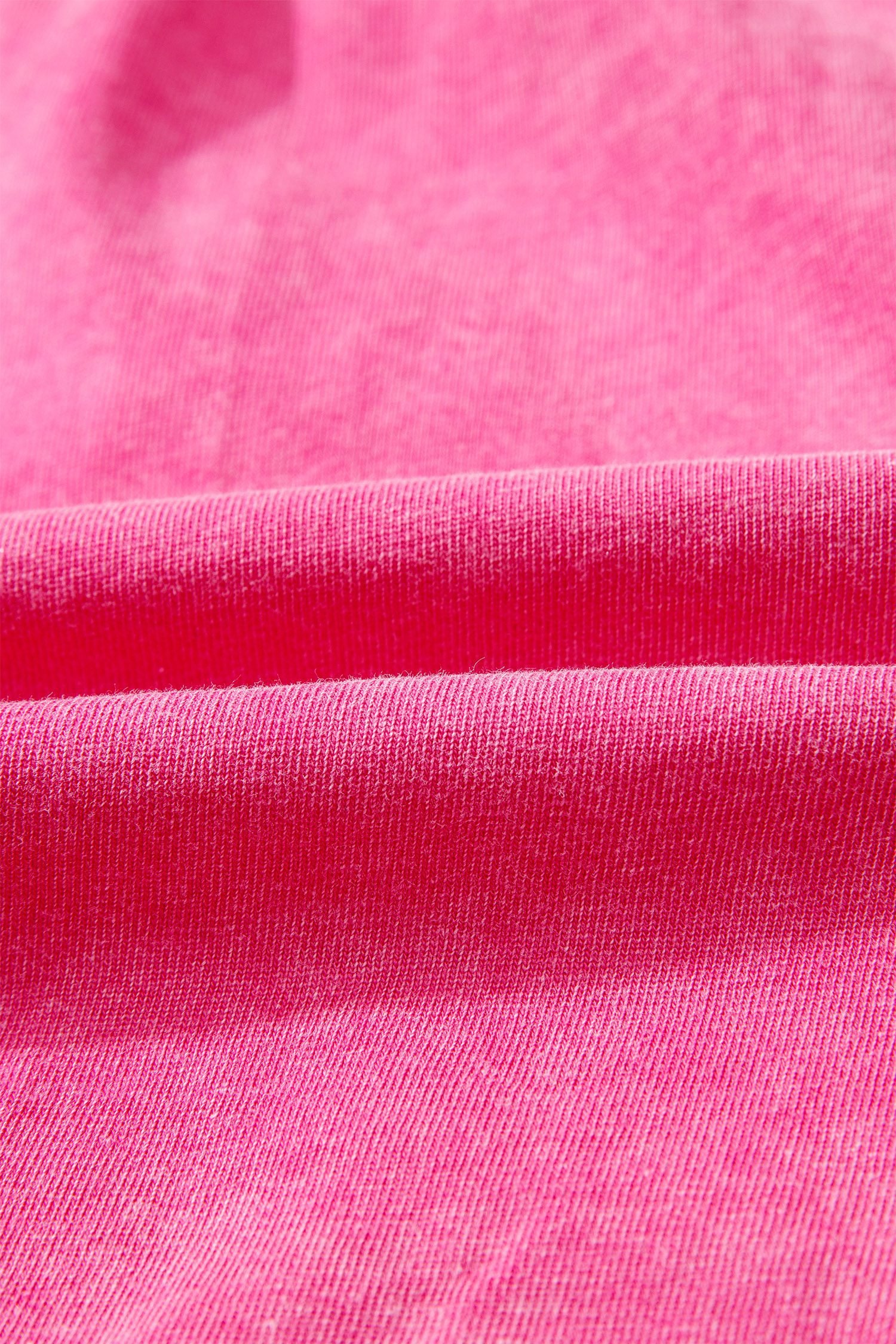 Rose Red Mineral Washed Drawstring Elastic Waist Raw Cut Shorts - Image 11