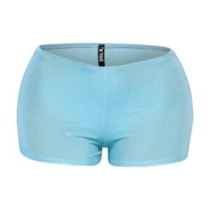 Shimmer High Waisted Shorts -59463b