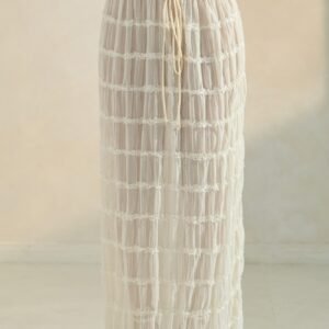 Sky Breeze Sheer Maxi Skirt