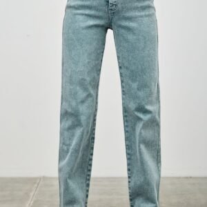 High Rise Slim Wide Straight -60113