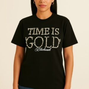 Time Is Gold In Pearls Top