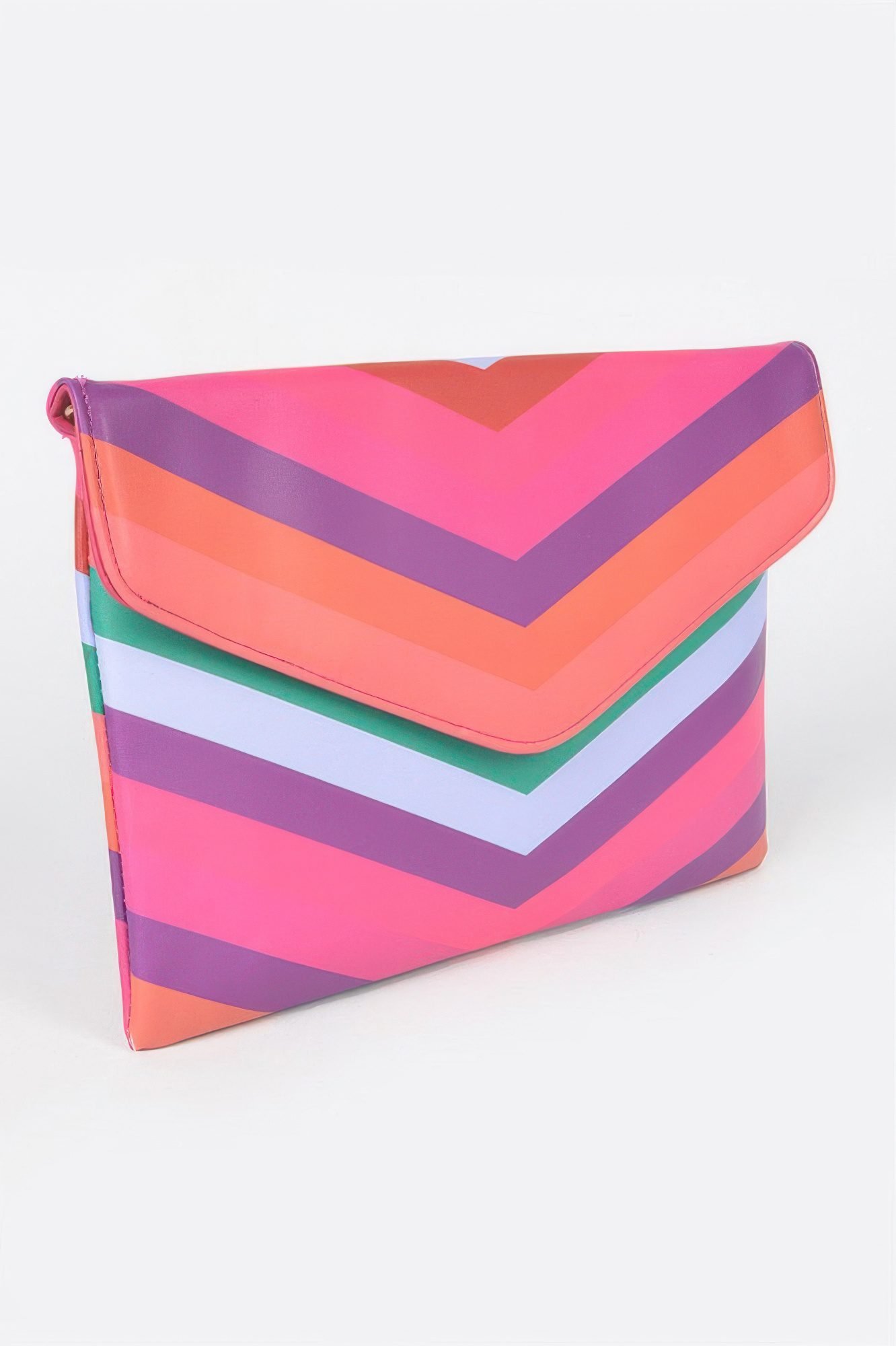 Multi Color Envelope Clutch