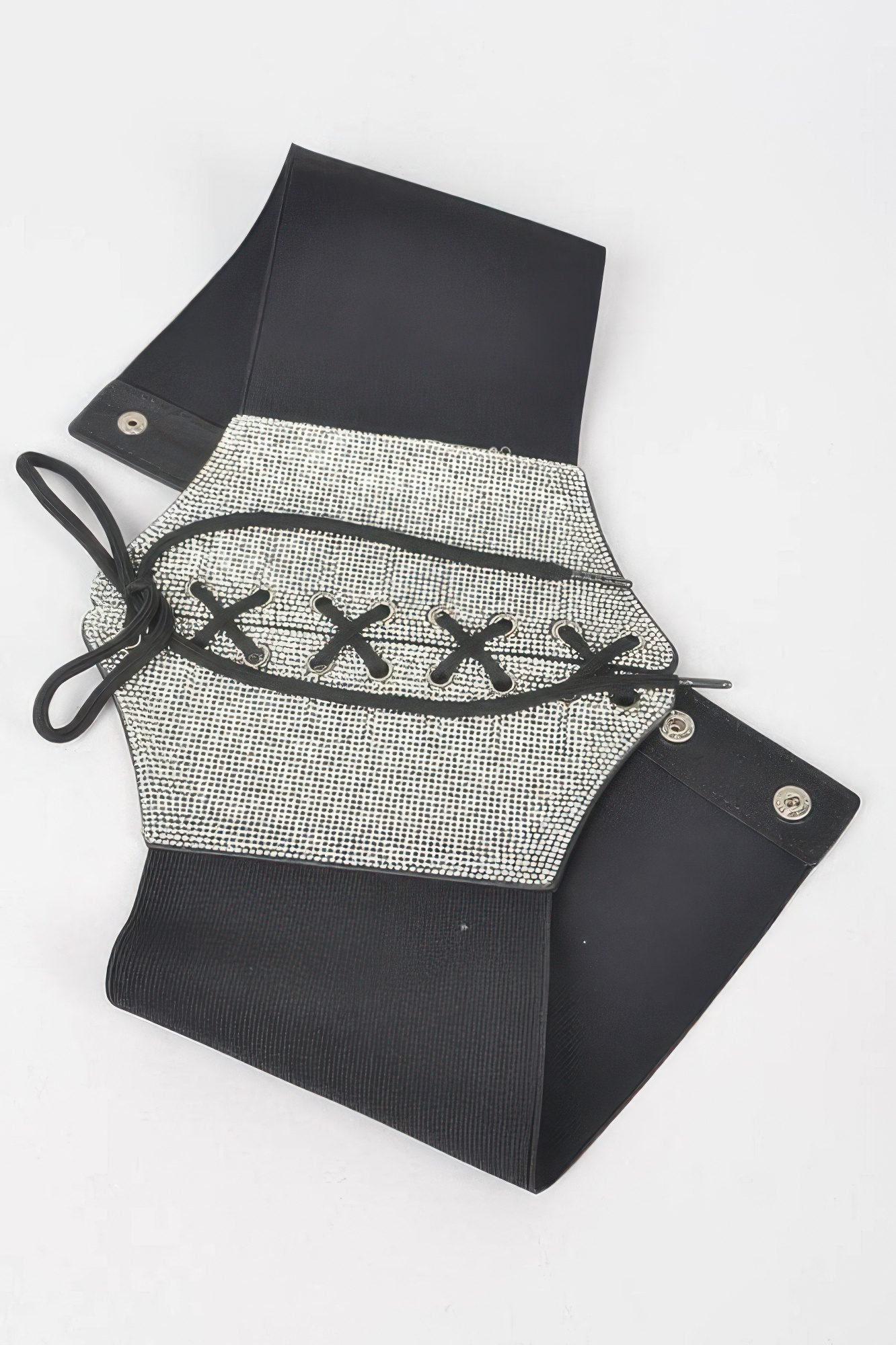 Rhinestone Corset Elastic Belt -wh2250438