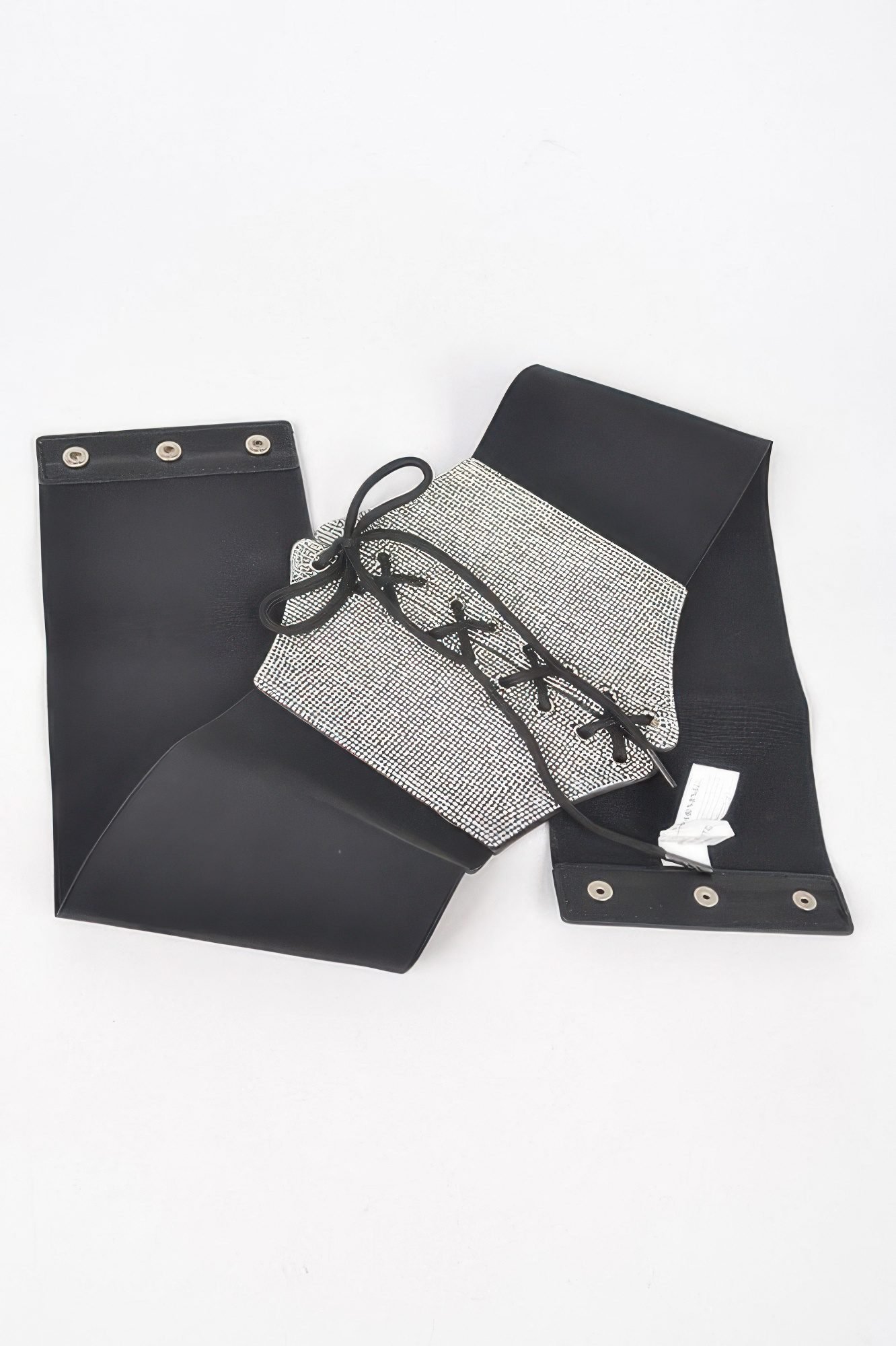 Rhinestone Corset Plus Size Elastic Belt -wh2250443