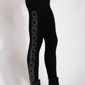 Mouse Ears Crystal Studded High Waisted Leggings