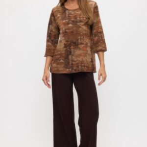 Venechia Pleated Merrow Top -WH328058