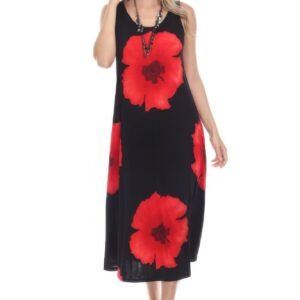 Sleeveless And Soft Long Dress