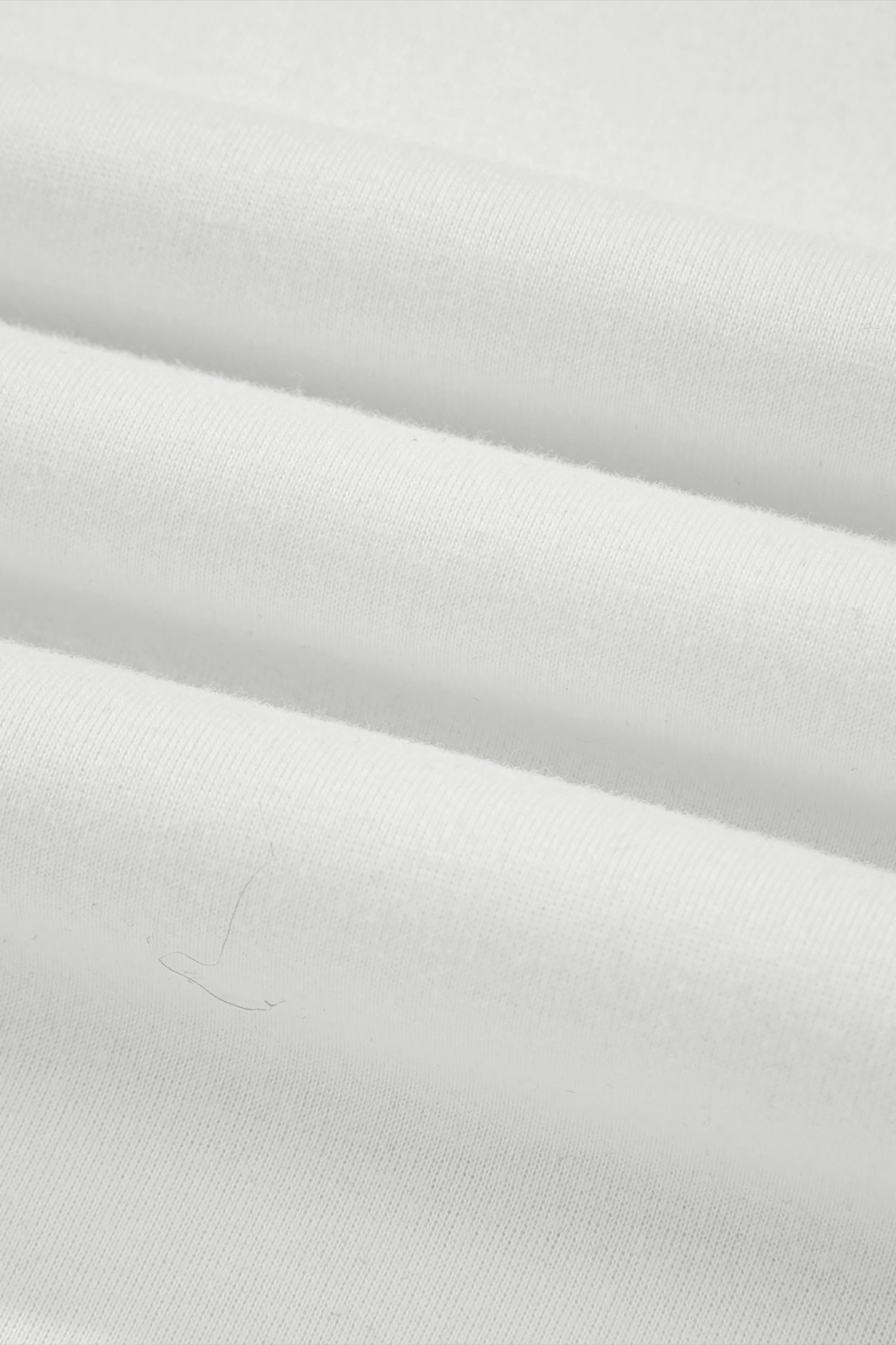 White Oversize Drop Shoulder Reversible Mock Neck Sweatshirt - Image 15