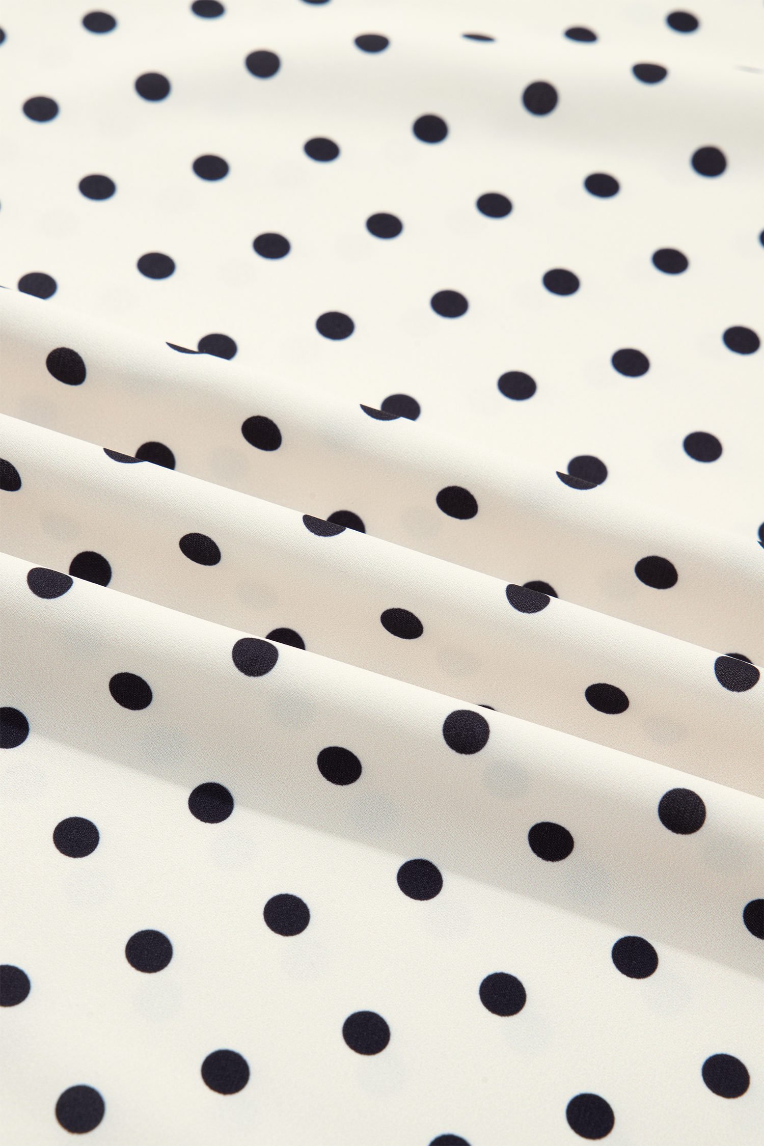 Apricot Plus Size Polka Dot Print Lace Trim V Neck Sleeveless Top