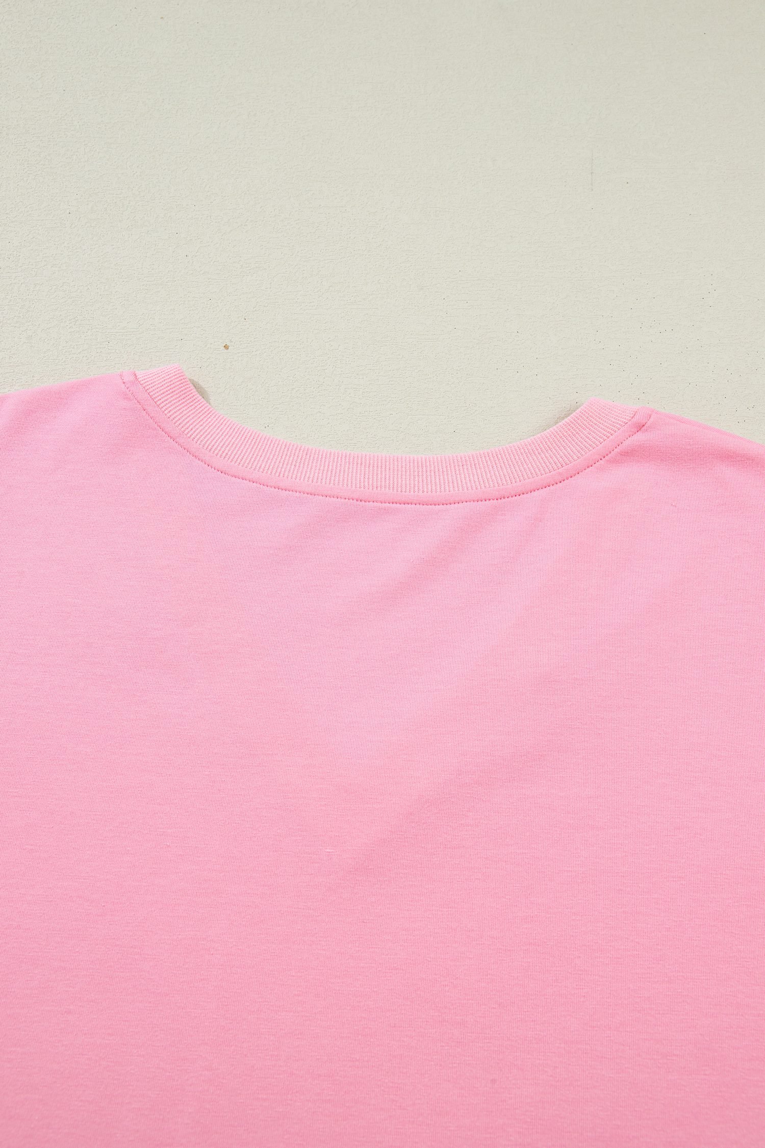 Bonbon V Neck Pleated Short Puff Sleeve Plus Size Blouse